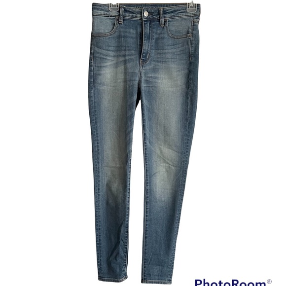 Size 4 Super High Rise Jegging American Eagle - Picture 1 of 7